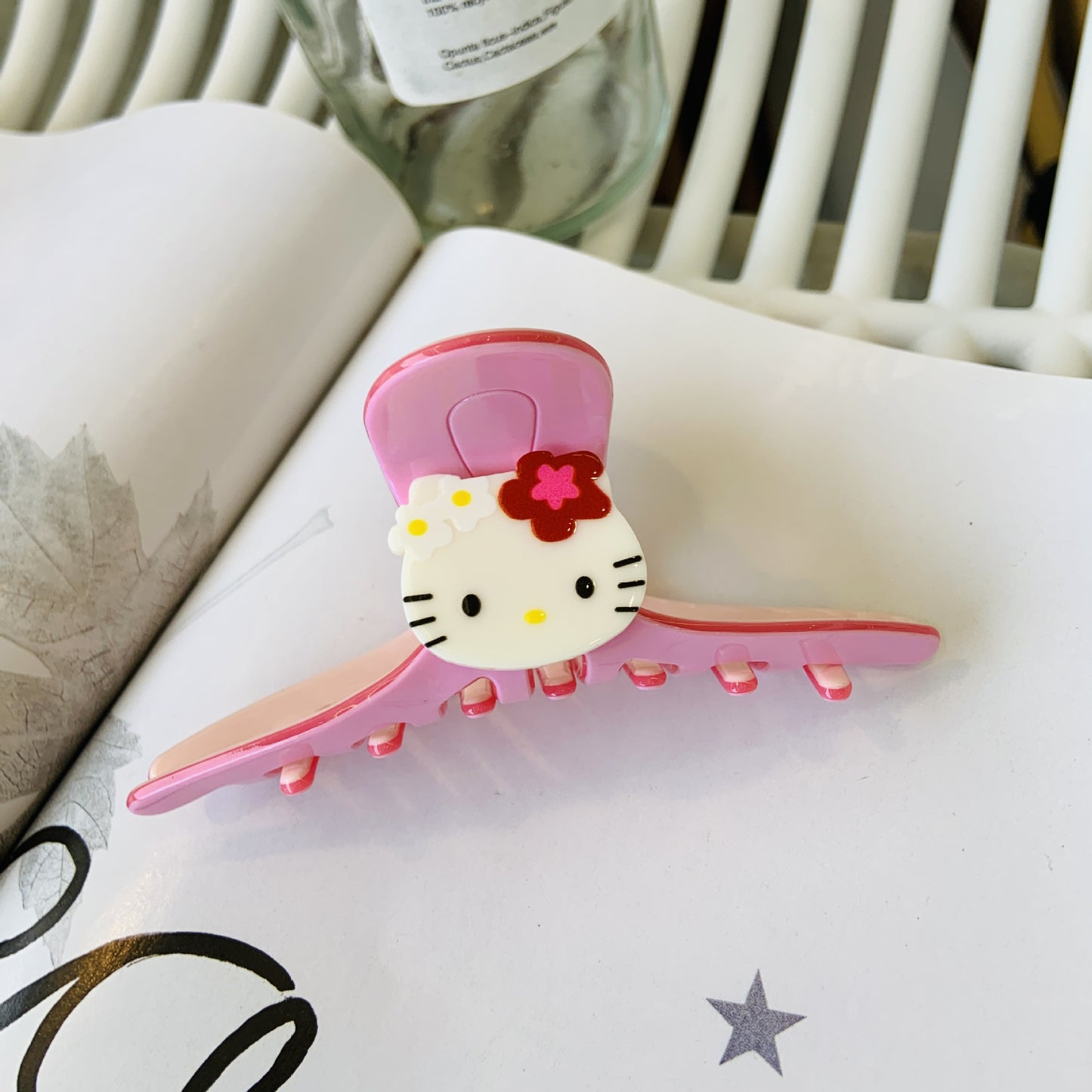 Plastic Hello Kitty Cute Hair Clip (Minimo de Compra 2) MYA-AZX011