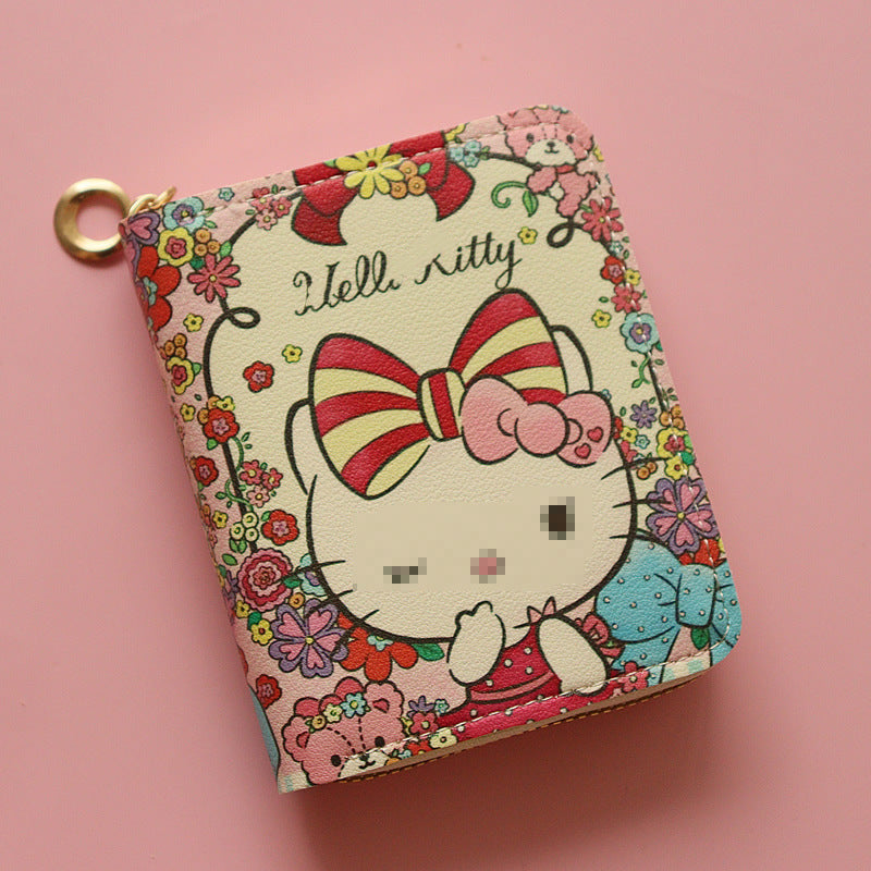 PU printed cartoon cute zero wallet (Minimo de compra 3) MYA-JiaL004