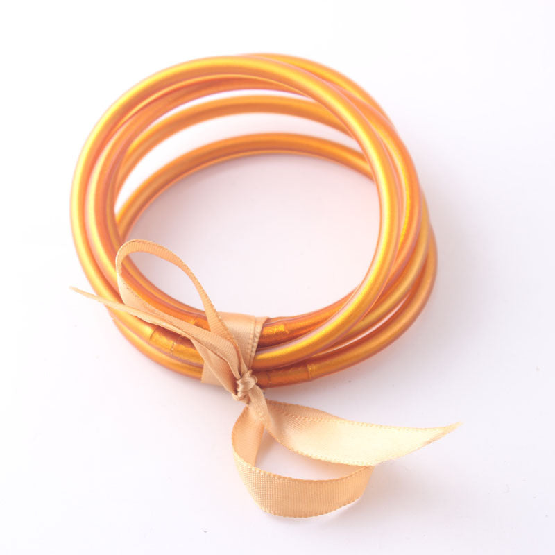 PVC silicone rice bead series bracelet (Minimo de Compra 2) MIC-HuiF005