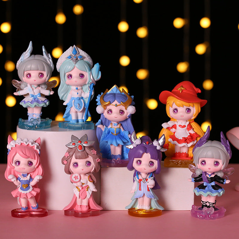 Resin cartoon handmade doll star light (Minimo de compra 2) MIC-HaiY011