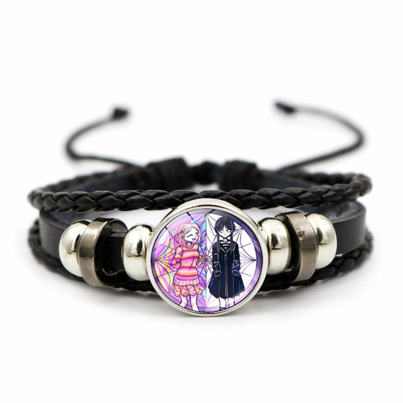 alloy vintage leather bracelets MIC-BT-JiaY007