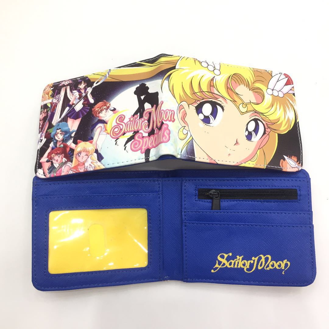 PU cartoon anime short zipper wallet MIC-ChangY005