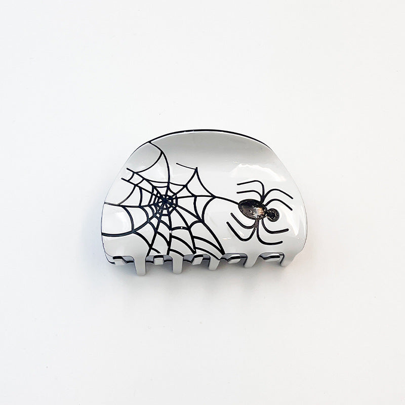 Plastic Halloween Spider Witch Hair Clip (Minimo de Compra 10) MIC-HangX006