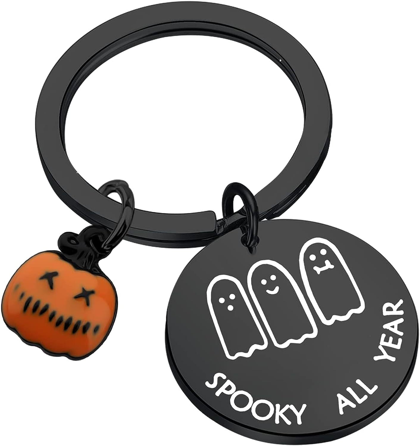 Stainless steel Halloween series keychain MYA-XinJ002