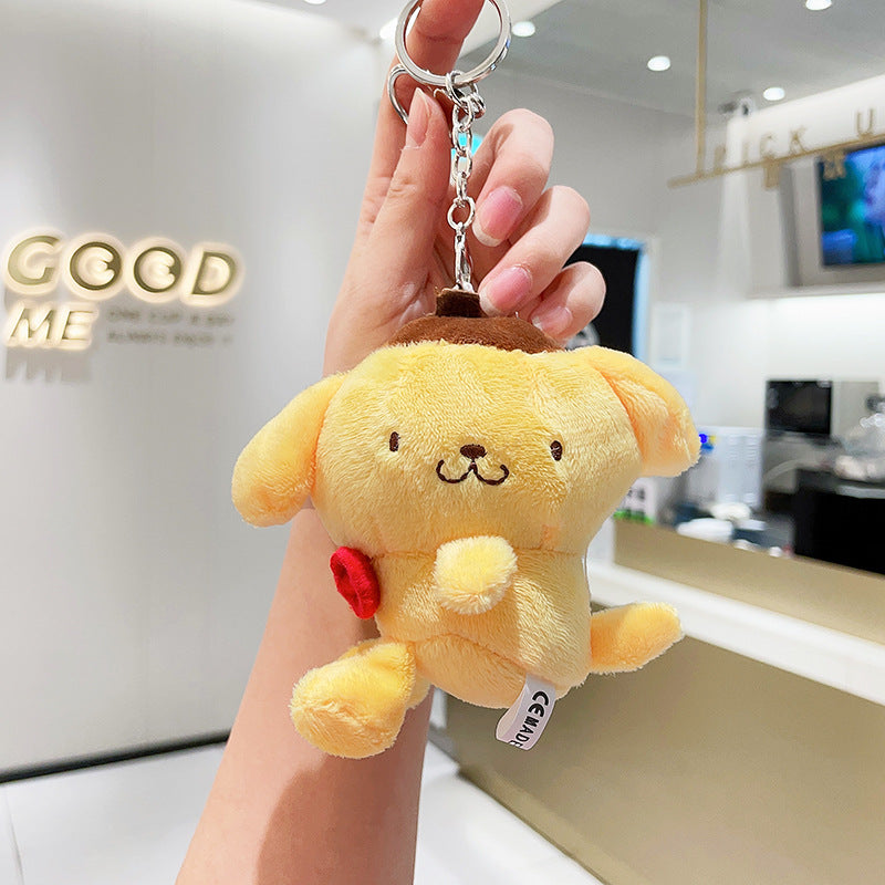 Sanlio wholesale  doll keychain plush toy MIC-RTB001