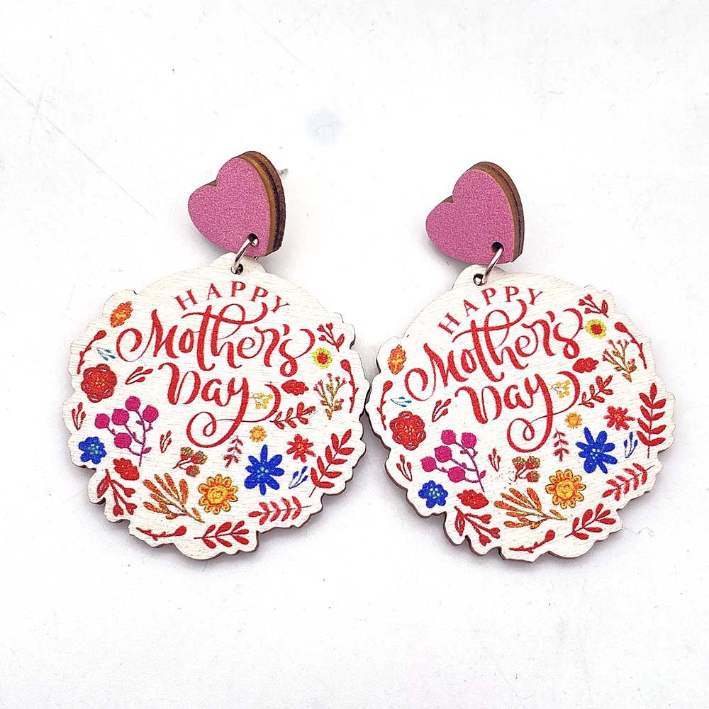 Alloy Apple Flower Earrings MIC-ChenY010