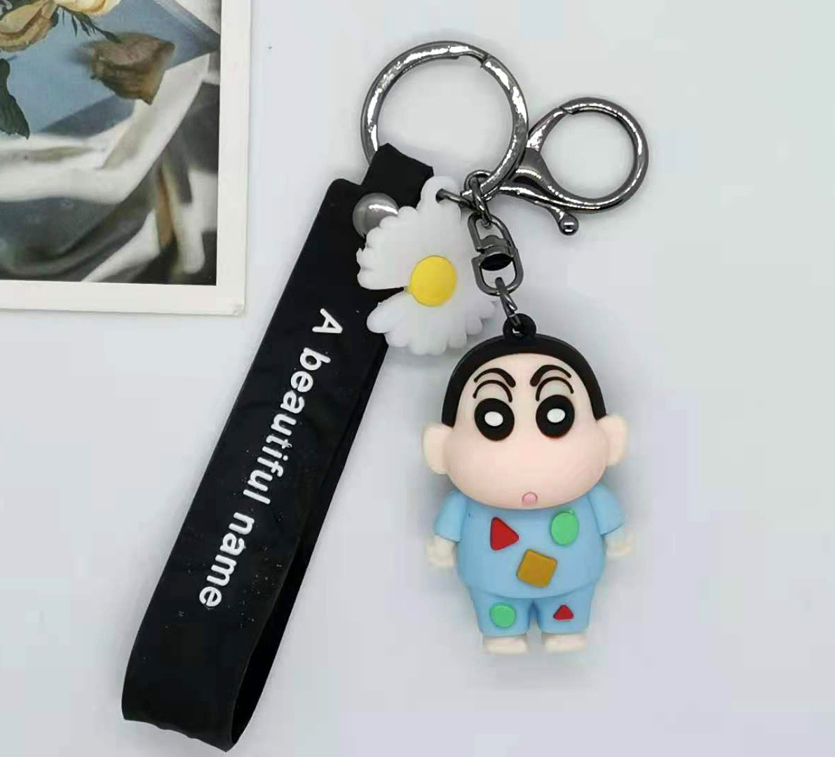 PVC cute cartoon keychain (Minimo de compra 2）MIC-JuS001