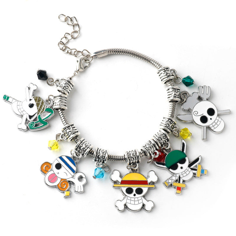 Cartoon Alloy Skull Bracelet MYA-AiW003