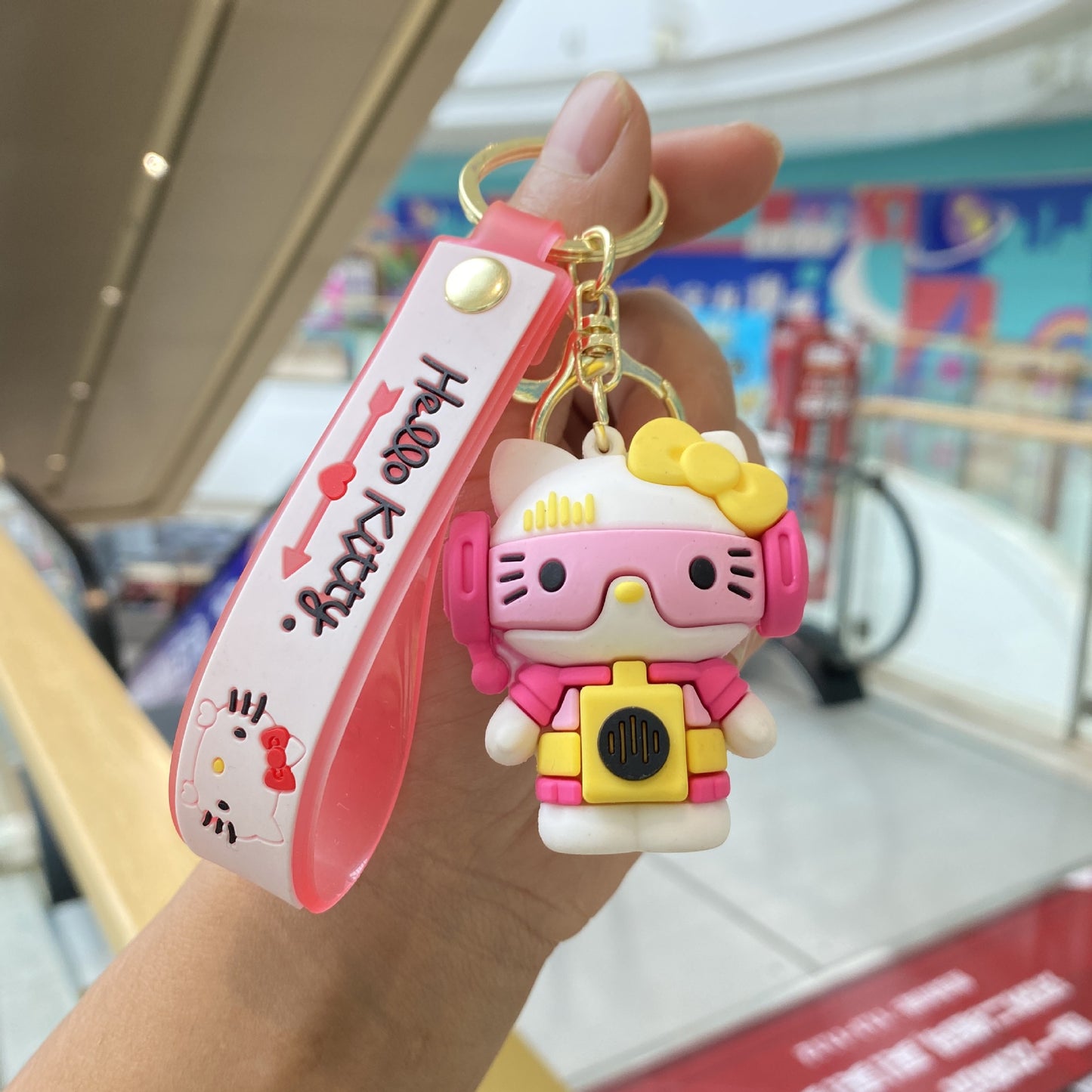 PVC cartoon cute pet cute keychain MIC-PengY040