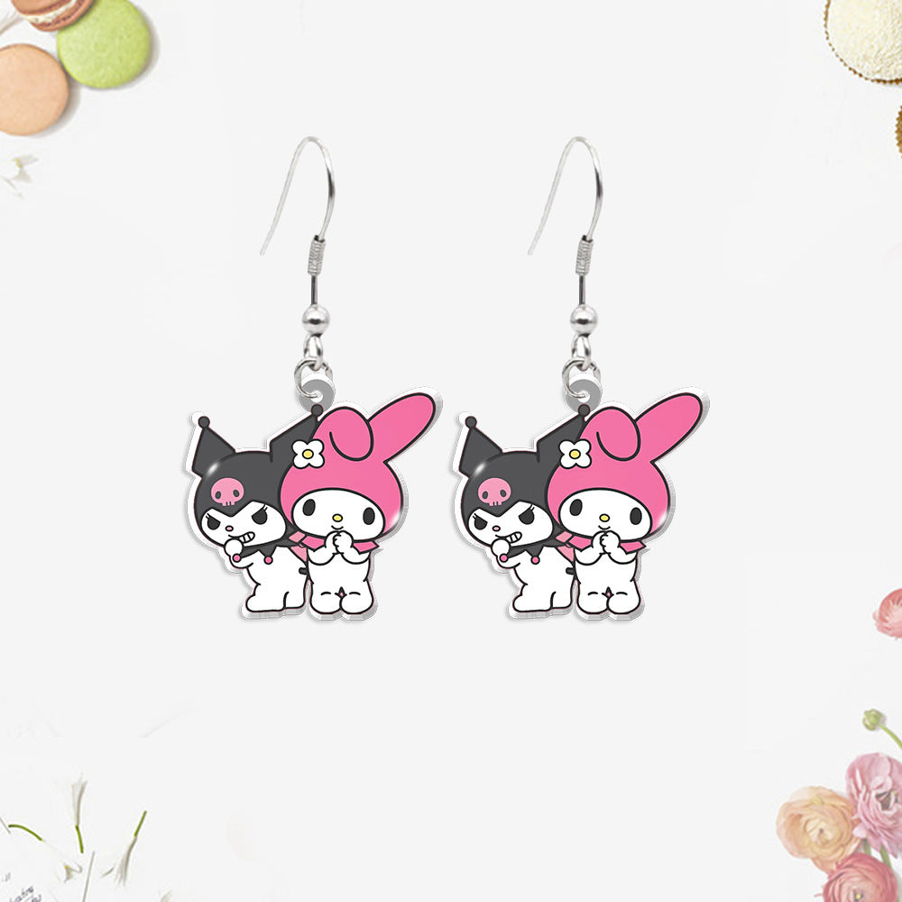 Alloy cartoon earrings (Minimo de compra 5) MIC-XiangL105