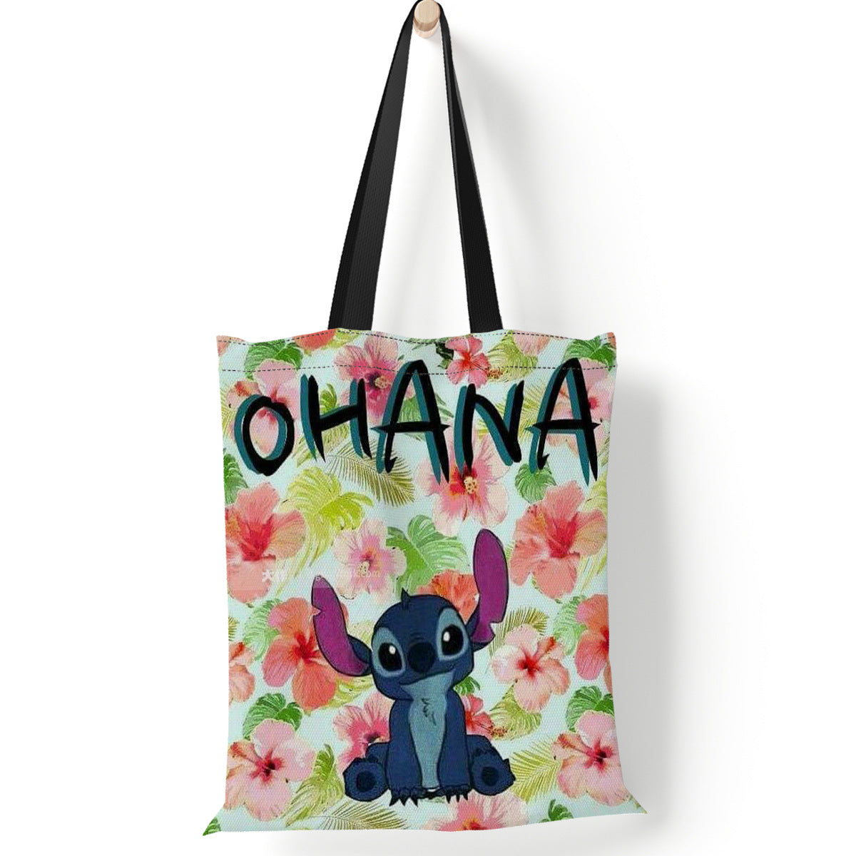 Polyester cartoon canvas shoulder bag (Minimo de Compra 2) MYA-QB009