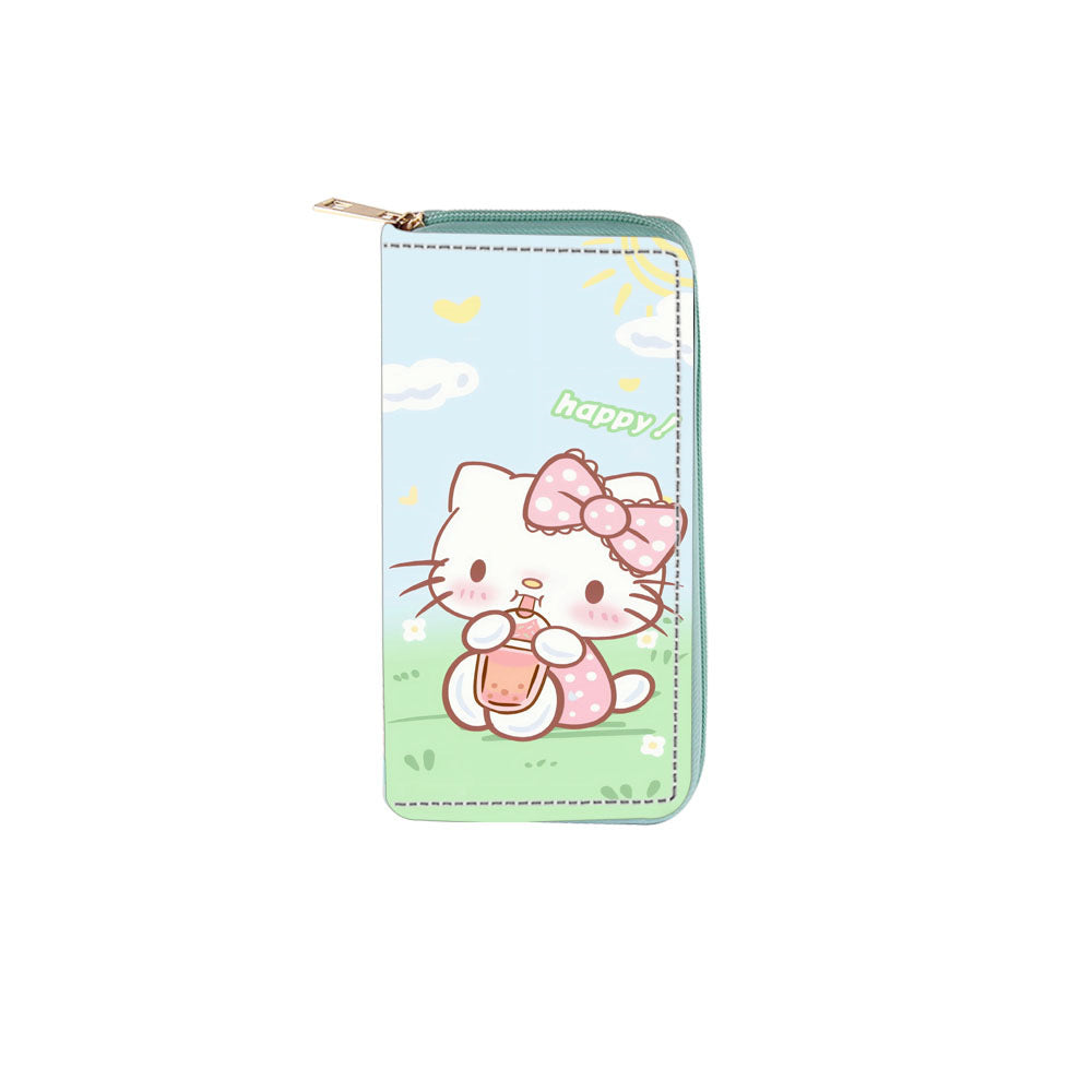 PU long cartoon zipper wallet (Minimo de compra 3) MIC-Dengx011