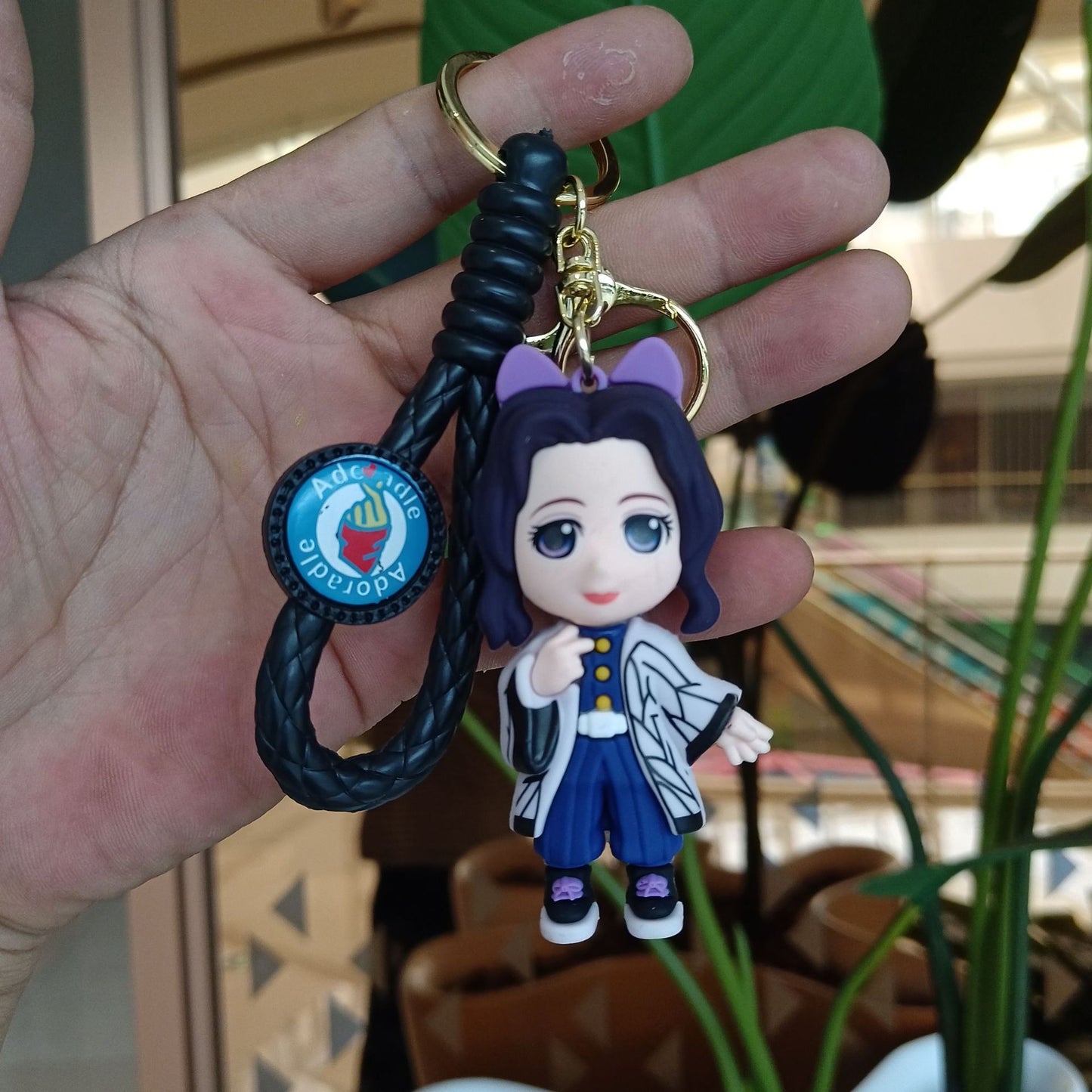 PVC cartoon ghost extermination blade keychain (Minimo de Compra 2) MIC-KuangK001