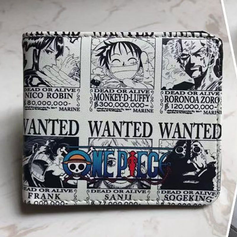 PU Pirate King Short Wallet MYA-HaoJ009