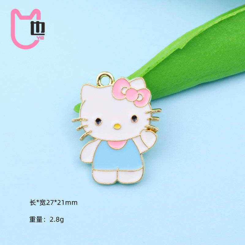 Alloy cartoon cute Katie accessories (Minimo de compra 10) MIC-ZeY004