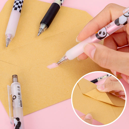 push glue pen cute panda cartoon glue quick-drying pen JinL002