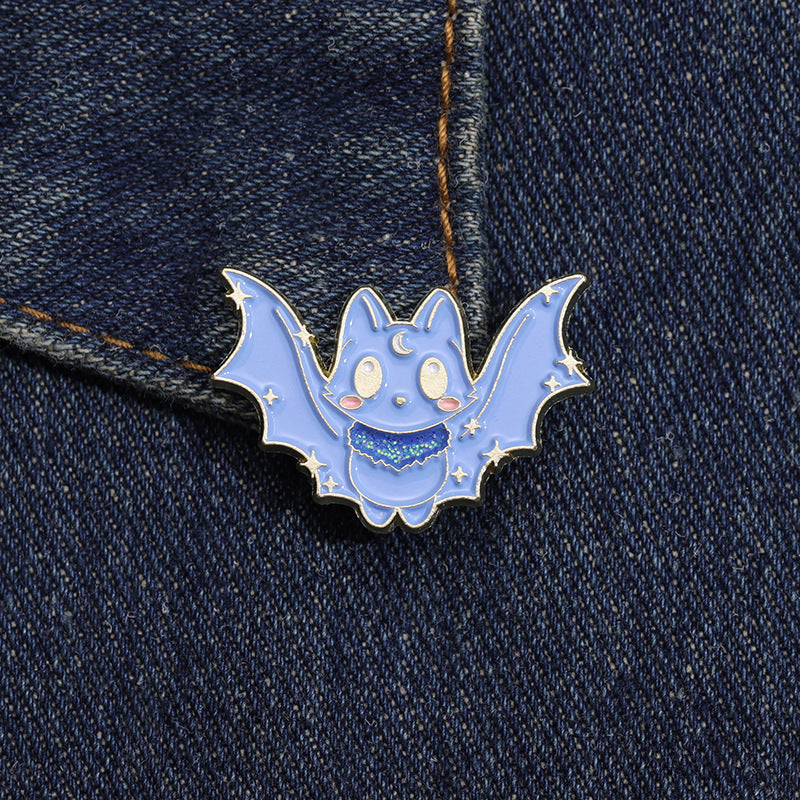 Alloy bat wing brooch MYA-QiH005