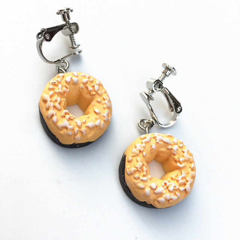 Acrylic New Donut Earrings (Minimo de Compra 2) MIC-ChouT037