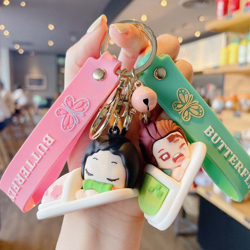 pvc slippers animation keychain (F) MIC-JG002