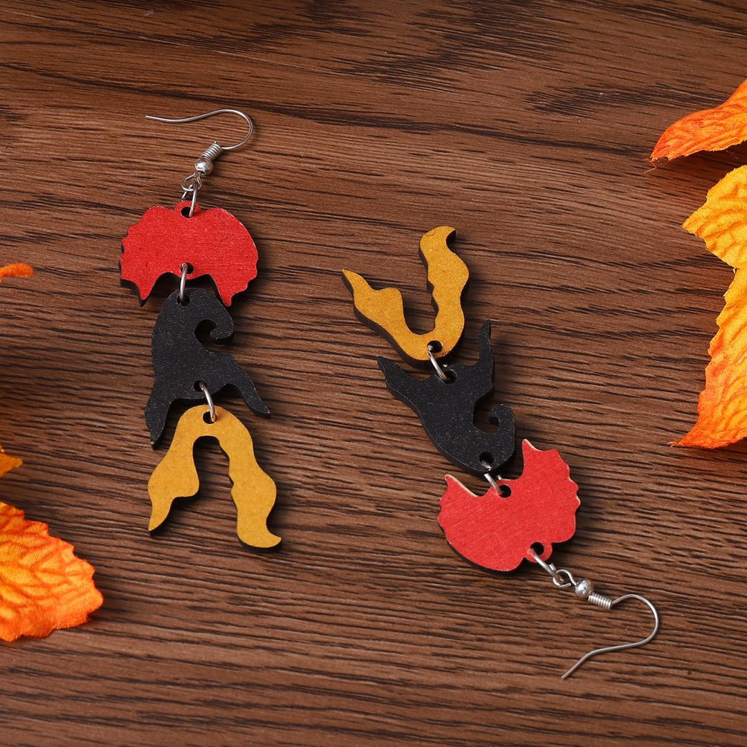 Acrylic New Halloween Collection Earrings (Minimo de Compra 2) MYA-ChuL004