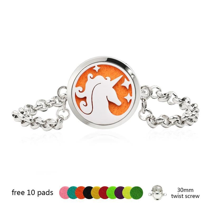 Bracelet Stainless steel aromatherapy cartoon bracelet AOXI002