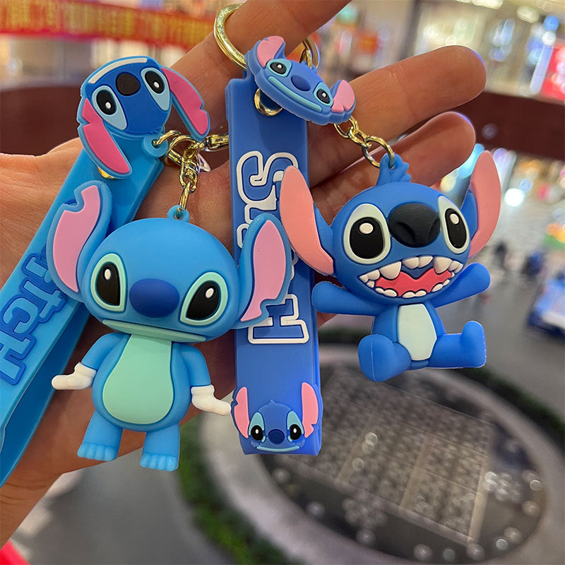 PVC cute animation keychain MIC-MIAOY030