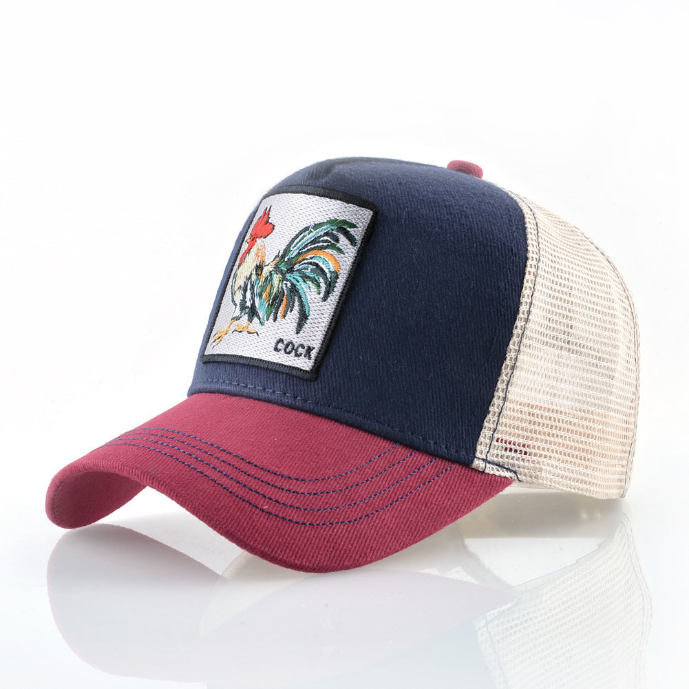 Nylon embroidered animal Baseball cap MYA-DSM019