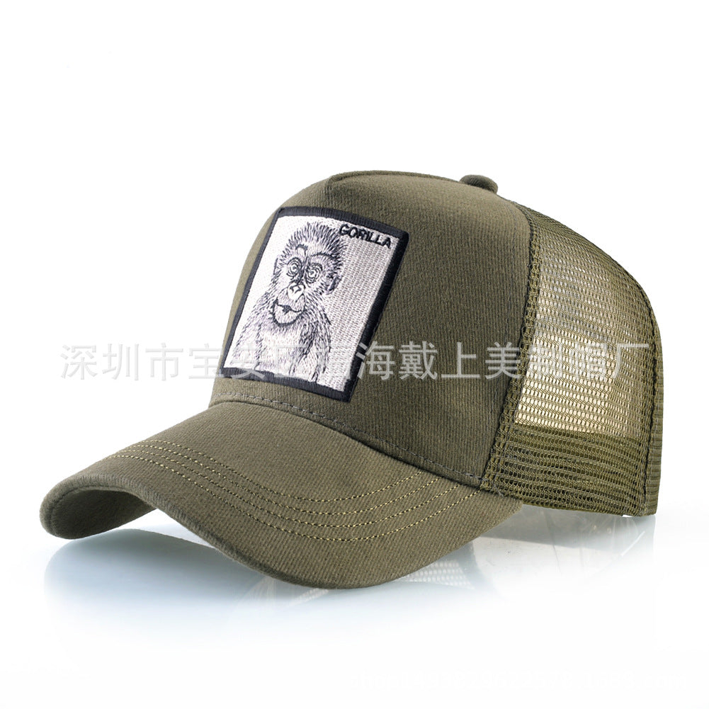 Nylon embroidered animal Baseball cap MYA-DSM013