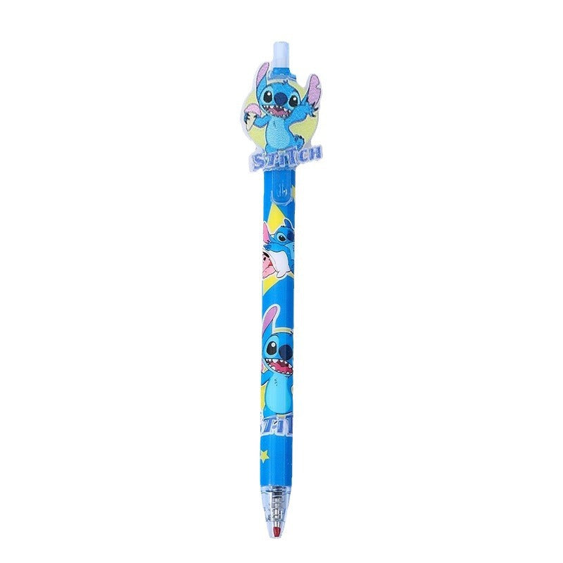 Plastic cute blue doll neuter pen 48PCS MIC-XingC018