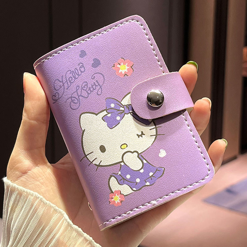 PU Hello KK Cat Multi Card Wallet MIC-YingL002