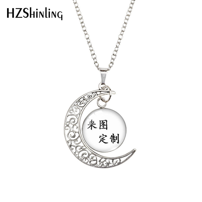 Alloy Time Gem Necklace MIC-XiangL037