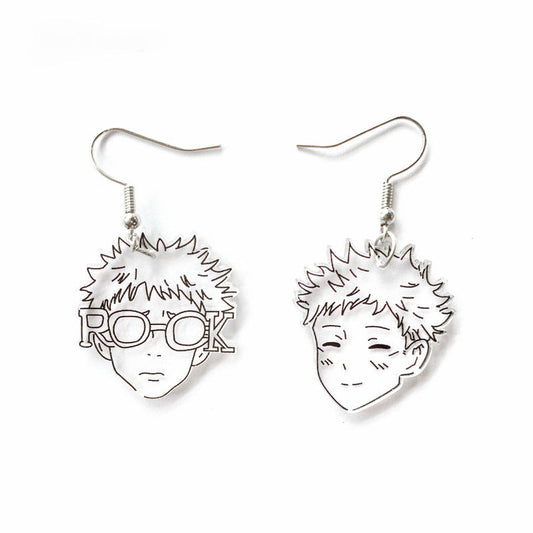 Cute Cartoon Acrylic earrings MIC-XueP013