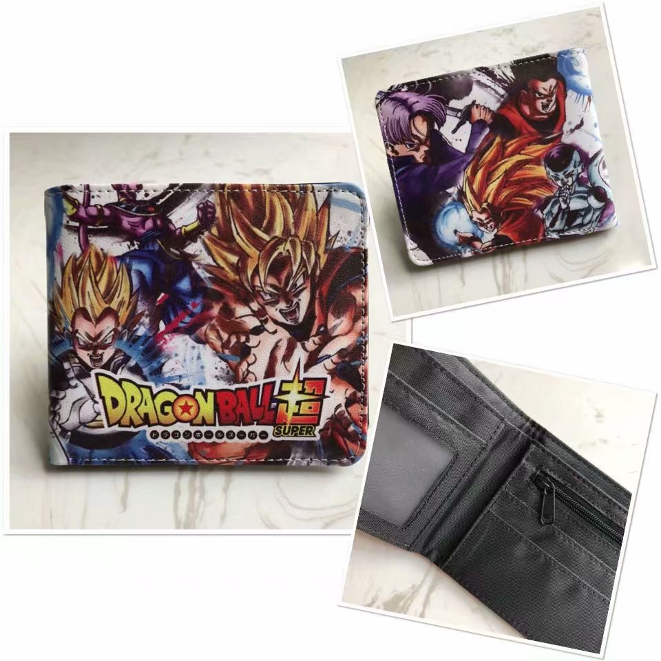 PU Seven Dragon Ball Short Wallet MIC-HaoJ010