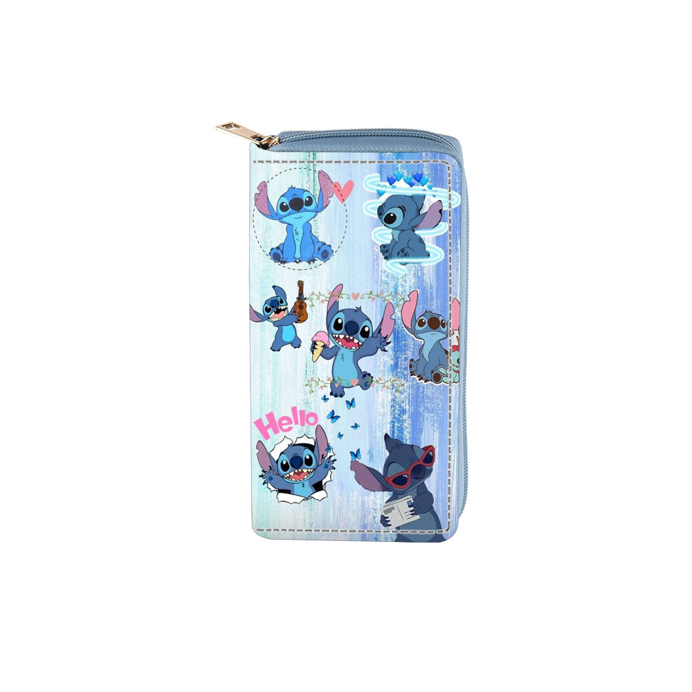 PU long cartoon zipper wallet (Minimo de compra 3) MYA-Dengx001