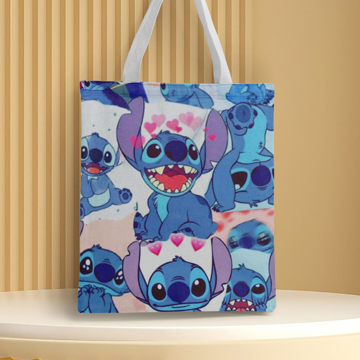 Polyester cartoon printed canvas bag (Minimo de Compra 2) MYA-QB001