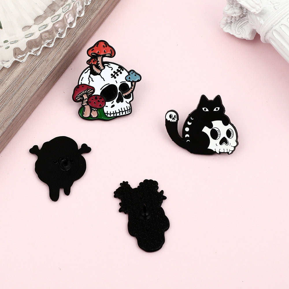 Wraith brooch with alloy Halloween hat (Minimo de Compra 2) MIC-ShengY046