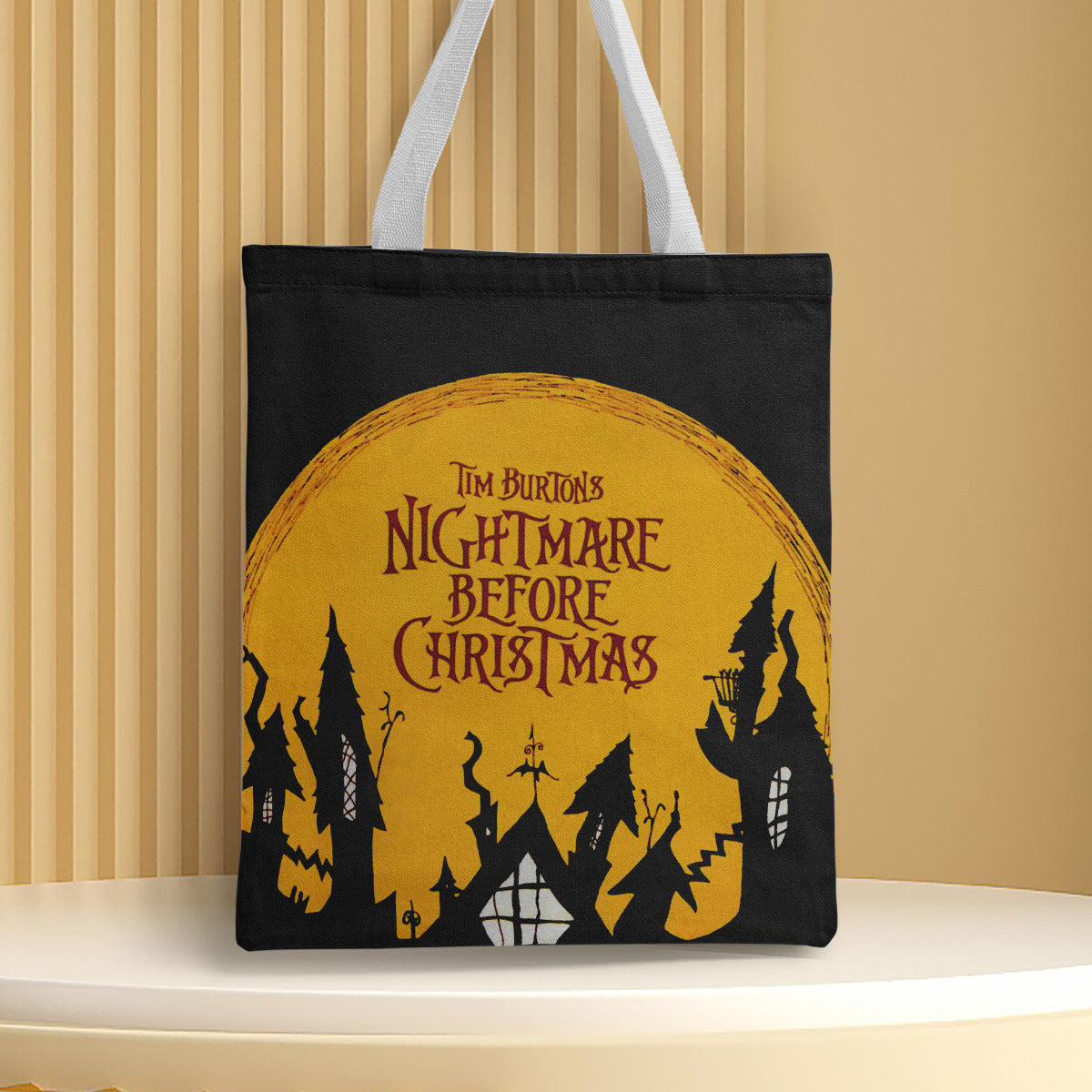 Polyester Halloween canvas shoulder bag (Minimo de Compra 2) MYA-QB010