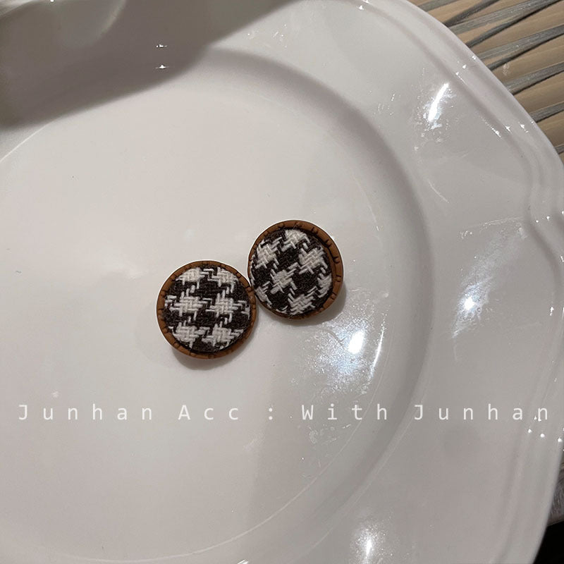 Acrylic sweet simple earrings MIC-JunH004