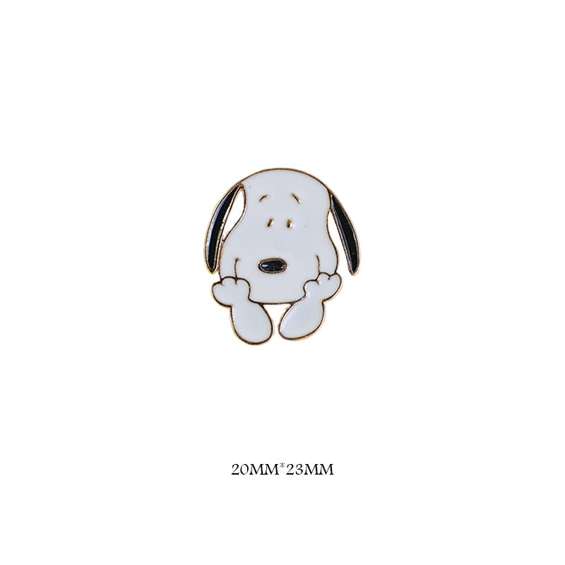 Alloy cute cartoon anime brooch MIC-QiSen015