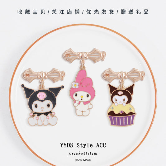 Alloy cartoon cute brooch (Minimo de compra 2) MIC-ShangX005