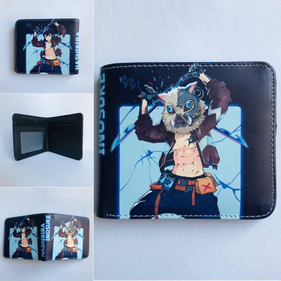 cartoon printed short PU zipper wallet (M) ChangYuan013