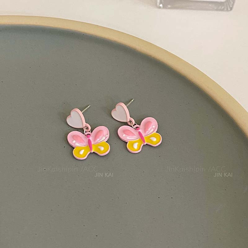 Resin versatile cherry earrings (Minimo de Compra 2) MIC-JinK004