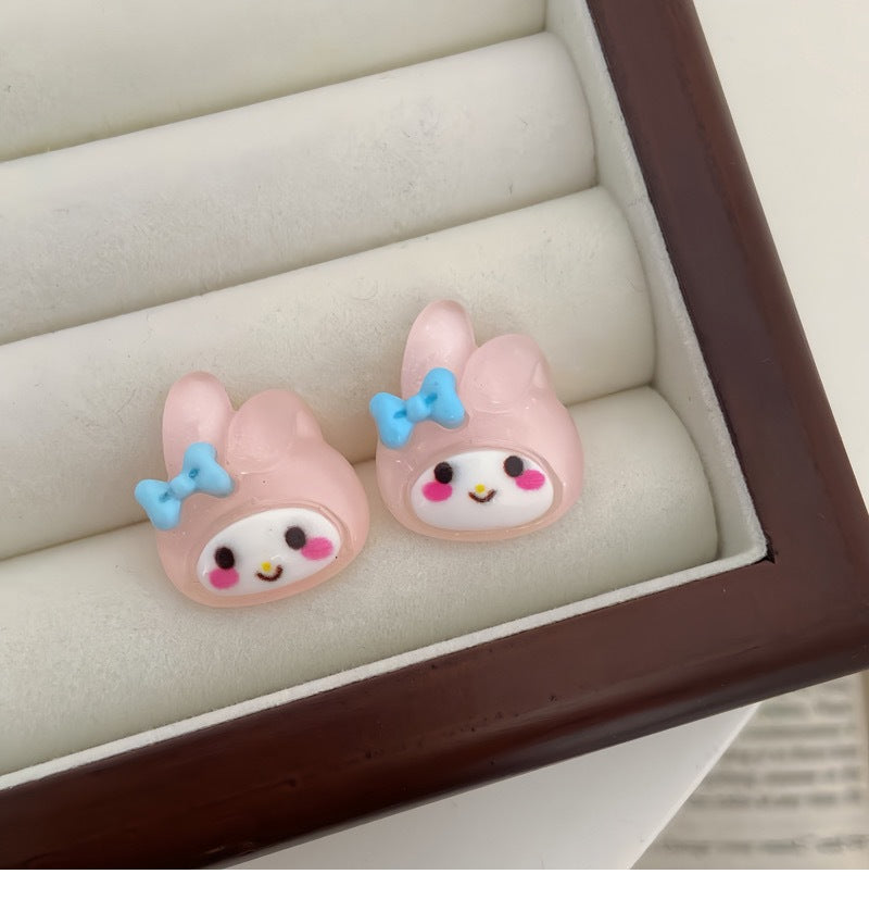 Resin cartoon cute earrings (Minimo de Compra 2) MIC-JiX051