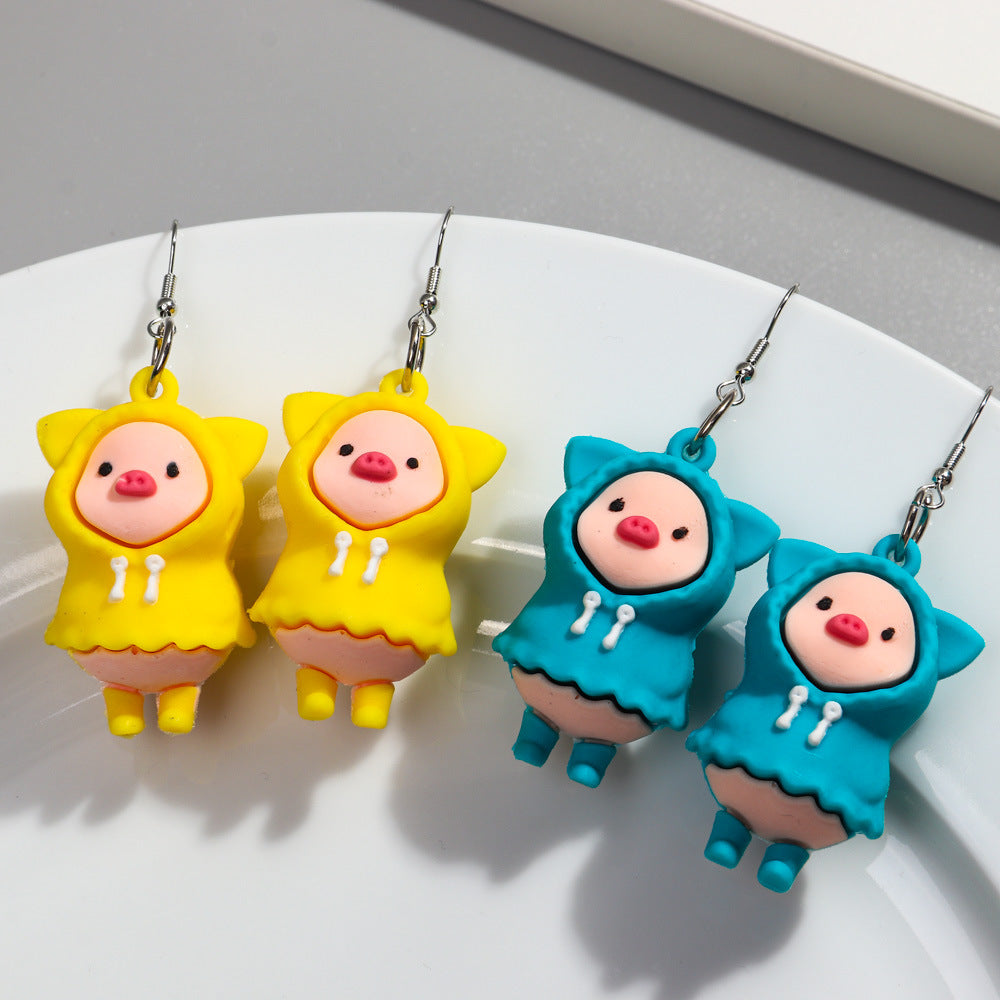 Piglet Soft Adhesive Earrings MIC-ChouD023