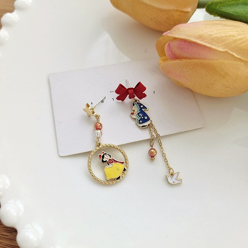 Alloy cartoon cute earrings MIC-ASY005