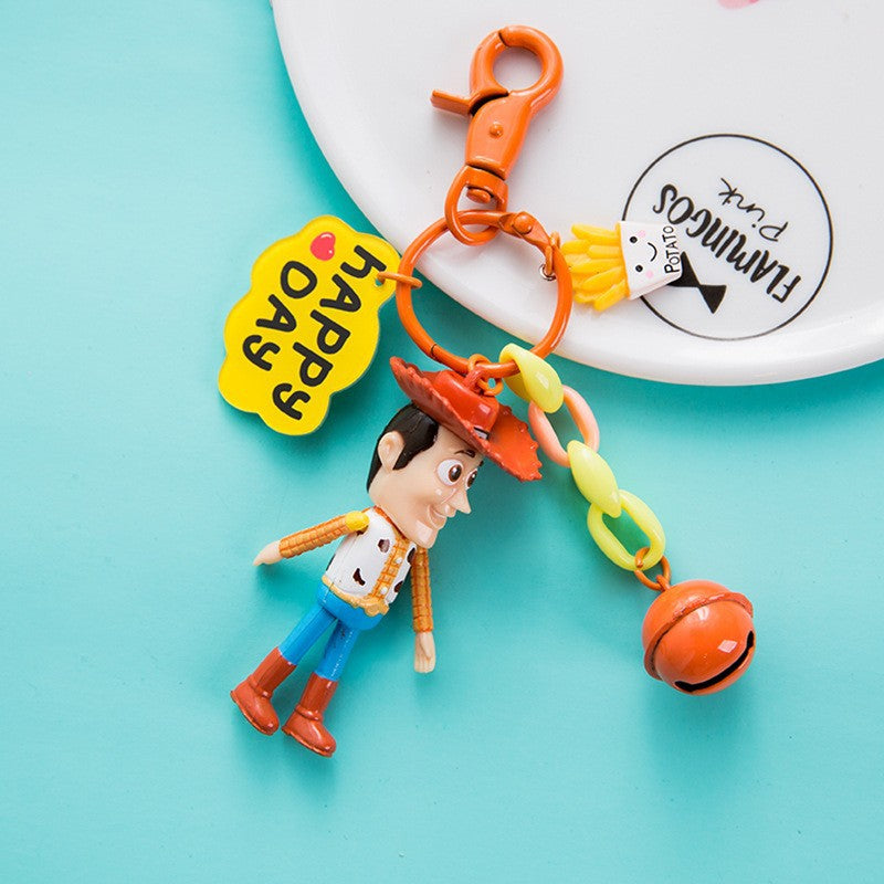 plastic animation keychain Shum006