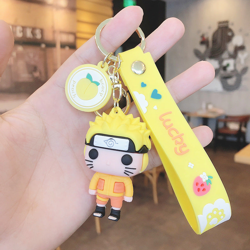 Cartoon Doll PVC Silicone Alloy Keychain (F) FeiRun031