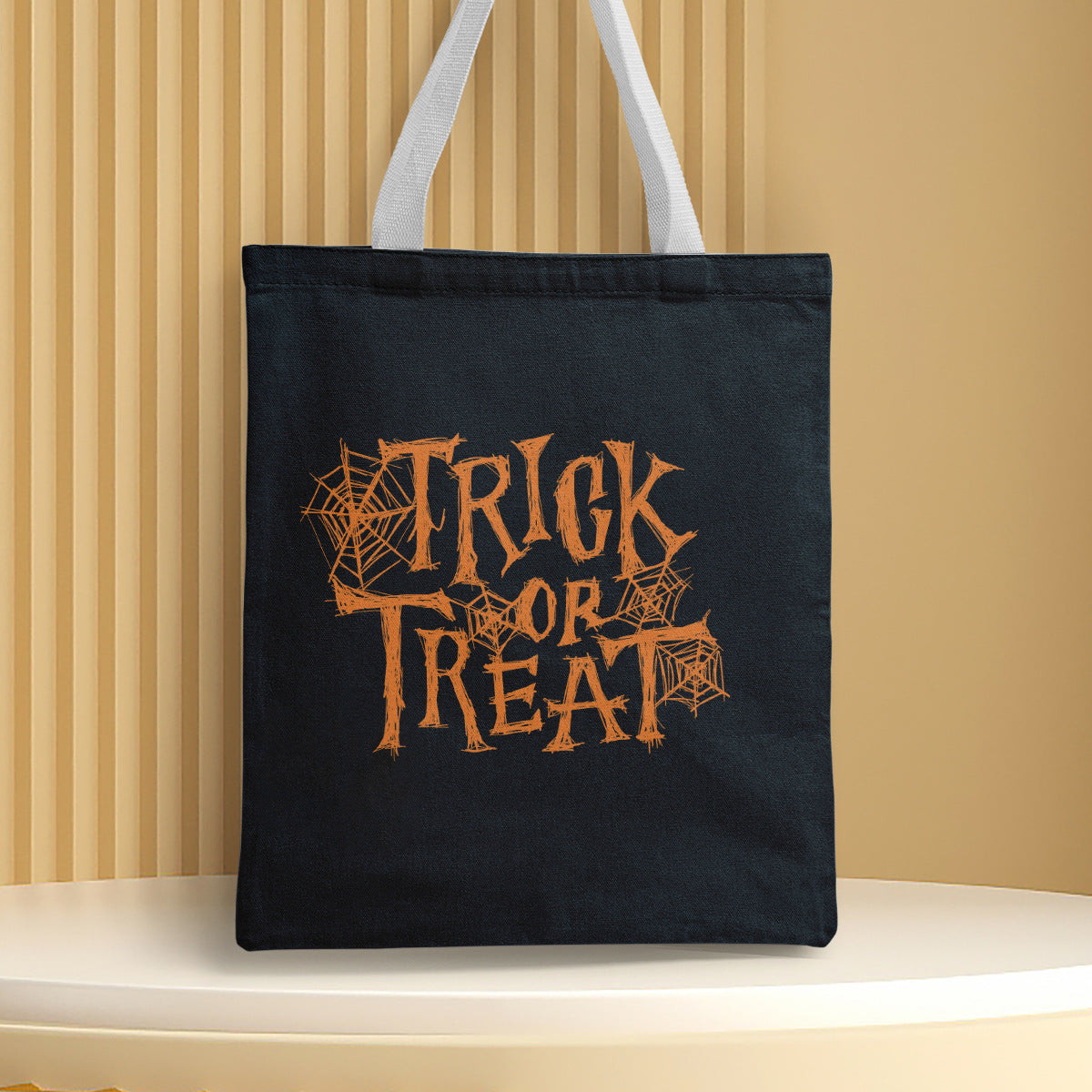 Polyester Halloween canvas shoulder bag (Minimo de Compra 2) MYA-QB007