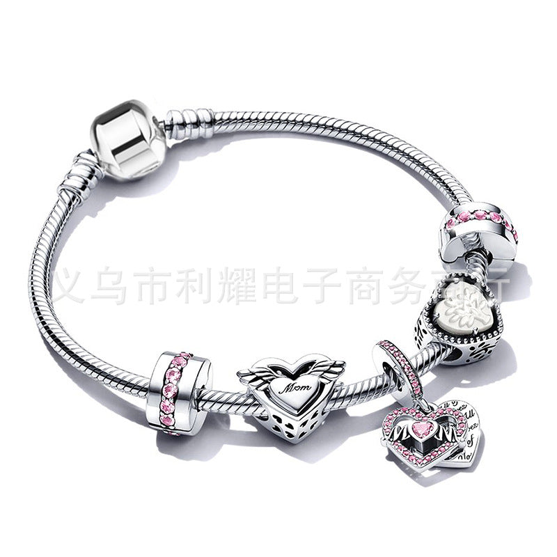 Alloy DIY Pandora Cartoon Bracelet MYA-LiY019