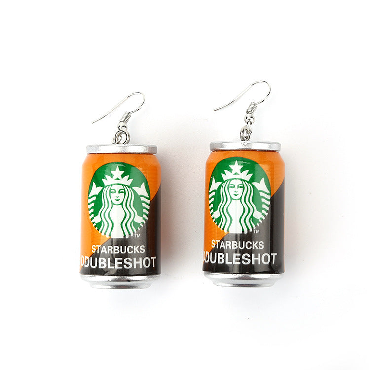 Earrings Plastic Beer Cans Cola Minimo de compra 2 niqing002